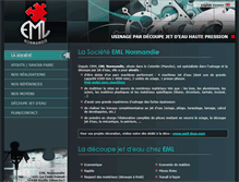 Tablet Screenshot of eml-normandie.com